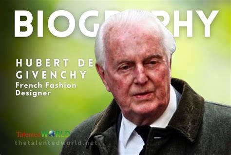 monsieur hubert de givenchy|hubert de givenchy net worth.